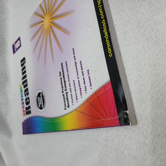 3/$10 Spectrum Reading Grade 8, Textbook - Picture 6 of 13